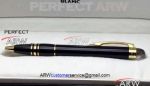 Perfect Replica Low Price Mont Blanc StarWalker Pen - Gold Clip Ballpoint Pen